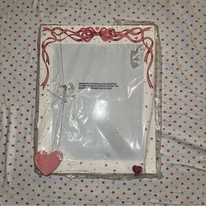 Wooden Heart Whiteboard with Holder - Wall Hanging - Valentine’s Decor - New